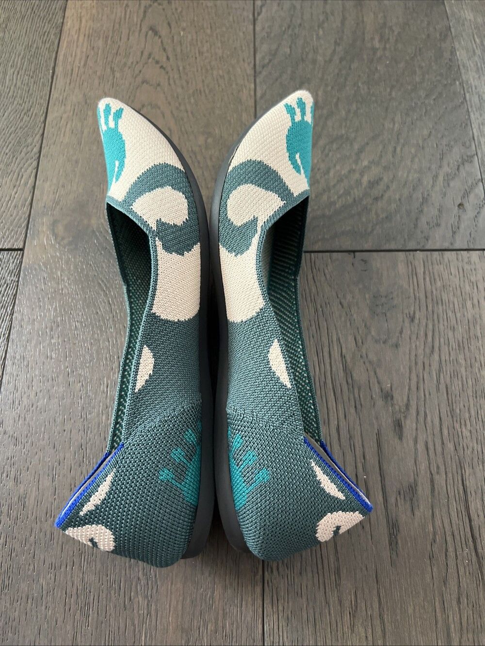 ROTHY’S The Point Shoes Print Moroccan Ikat Women’s Textile Size 9 - Picture 4 of 10